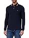 Produktbild Tommy Hilfiger Herren Poloshirt Langarm 1985 Rwb Tipped Slim Ls Polo Slim Fit, Blau (Desert Sky), XXXL