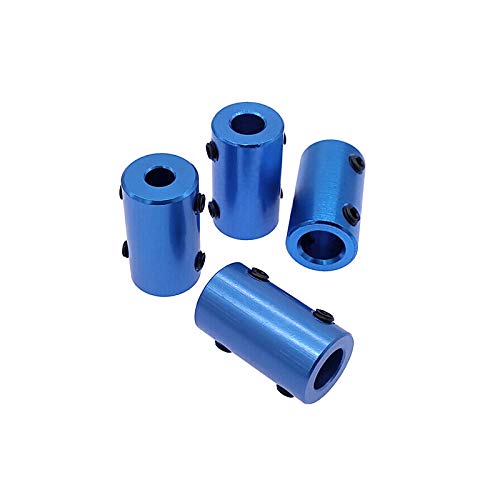 WAAZVXS Coupling 1pc D14L25 Shaft Coupler Fexible Coupler for CNC Motor Coupler Aluminium Alloy (Inner Diameter : 6.35mm to 8mm)