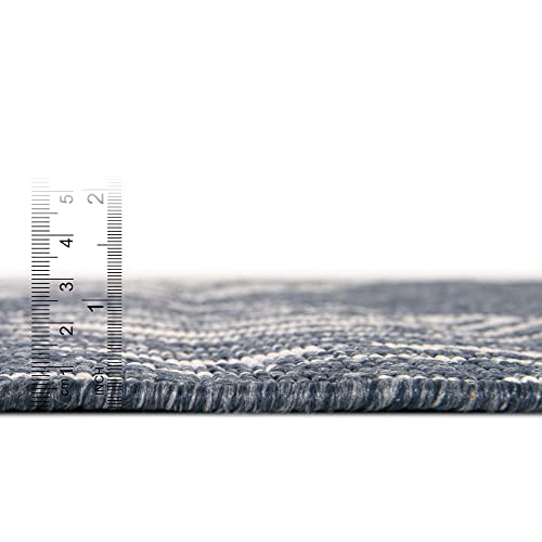 Tapete decorativo Unique Loom 160x244 cm azul miniatura 2