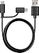 Produktbild VARTA 2 in 1 Kabel mit Micro USB & USB C Adapter, Datenkabel, 1m Kabellänge, Charge & Sync, für Smartphones, Tablets, Laptops, MP3 Playern, Navigationssystemen, E-Reader, Bluetooth Headsets