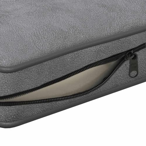 vidaXL Hundesofa Dunkelgrau 72x45x30cm Plüsch Hundebett Hundecouch Katzensofa