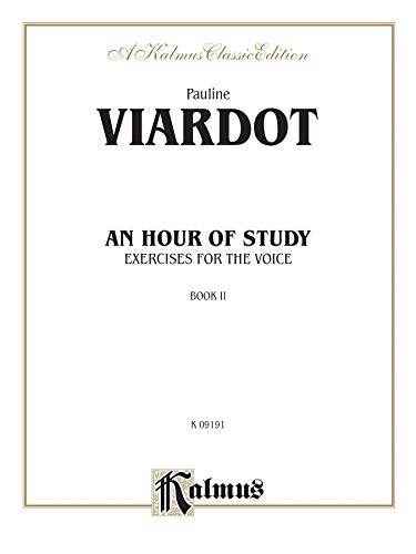 An Hour of Study, Volume II: Exercises for the Voice
