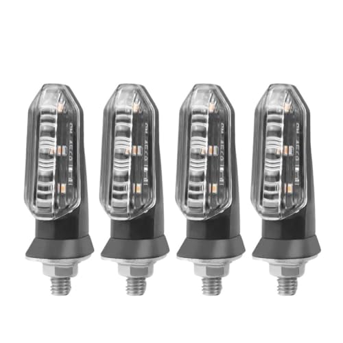 Clignotant Moto LED 8mm 12V orange de remplacement haute visibilité
