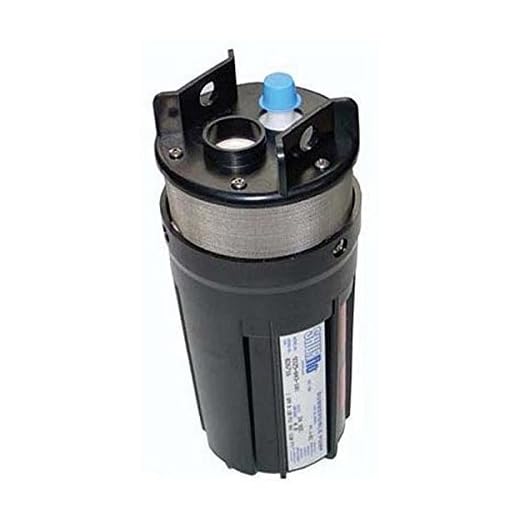 Pentair SHURflo 9325-043-101 Industrial Submersible Pump For Standard Well Potable Water Use, 1.9 GPM c/w Santoprene Diaphragm, EPDM Valves, 12V/24V, 100PSI, 1/2" Barb with 1/2" NPT-M Hose Kit