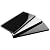 TCSAG-04 3x6 Black Glass Subway Tile -Kitchen and Bath Backsplash Wall Tile (1sqt)