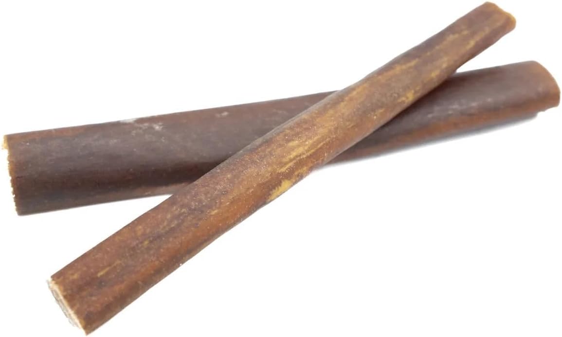 Bully Bunches Premium Beef Collagen Chews for Dogs – All-Natural, Long-Lasting Dental Treats, Protein-Rich, Grain-Free, Healthy Digestive Support for Dogs (6 Inch, 100 Pack)