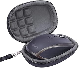 Portable Case for Logitech MX Anywhere 2S, Travel Case for Anywhere 2 / MX Anywhere 3 Wireless Mouse with Cut-out for Wireless Dongle