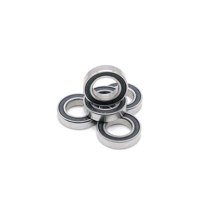Roulements, 6801RS Roulement ABEC-7 12x21x5 mm Section Mince 6801-2RS Roulements à Billes 61801 RS avec L-2112DD Scellé Noir(10PCS 6803RS 17X26X5)
