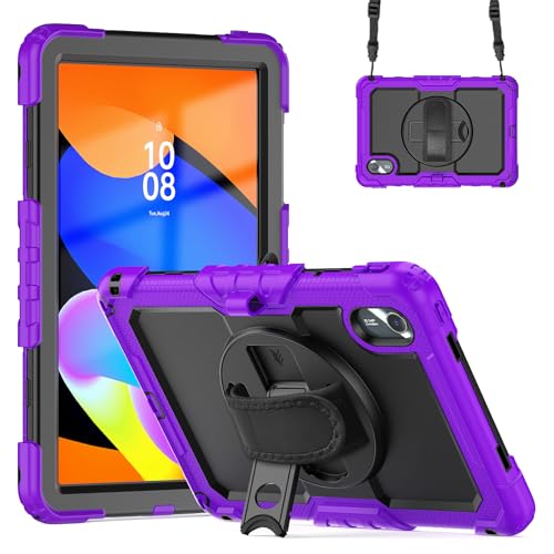 Coque béquille pivotante Lenovo Xiaoxin Pad 11 2025 antichoc violet