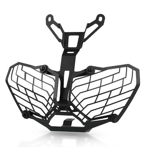 Grille phare moto CRF1000L couvercle protection calandre phare - 5