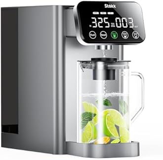 Stokk E1 Reverse Osmosis Water Filter Countertop, 5 Stage RO Water Filter System, NSF/ANSI 58 Certified, Reduces PFAS Chlorine Bad Taste, Portable No Installation Water Purifier for Home Office