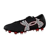 adulto Under Armour Clutchfit Force 2.0 FG, Zapatillas de Fútbol Hombre, Negro (Schwarz Schwarz), 41 EU