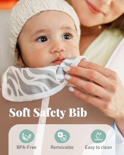 Image of MOMTORY Safety-Certified 6-in-1 Baby Carrier Newborn to Toddler, Pink | Plus Size Friendly, 6 Carry Positions, Ergonomic Hip Support, Cozy and Breathable, Baby Carrier with Hipseat for 7-50lbs
