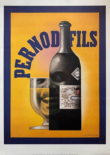 Affiche Pernot Fils 50X70 Cm poster mural art vintage salon cuisine