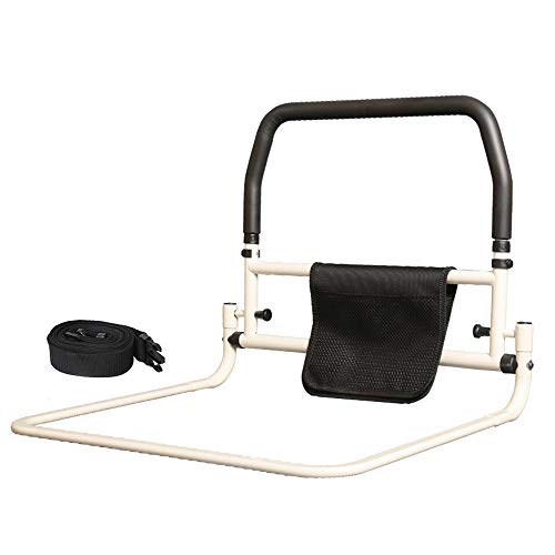 YIKEY-Bed Rails Bed Rail, Safety Assist Handle Bed Railing for Elderly & Seniors, Adults, Children Guard Rails Bedside Grab Bar Bumper, 57 x 50 cm