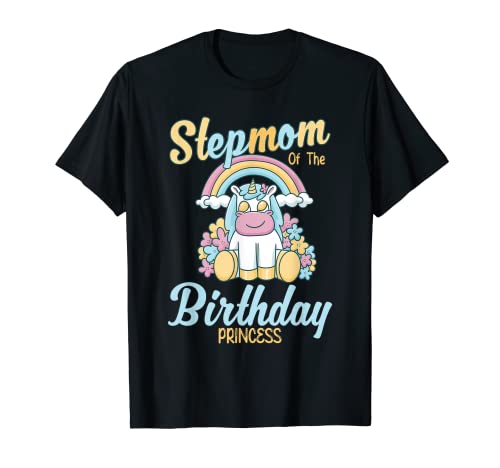 Beau-mère de la fête d'anniversaire Princesse T-Shirt Cover