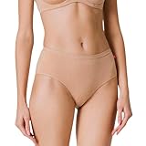 Liabel - (Pacco da 3) Mutande da Donna in Cotone Vita Alta Maxi - Slip Donna Cotone Colori Nero o Bianche o Nudo - Culotte da Donna - JM25 (IT, Testo, L, Regular, Regular, Nudo)