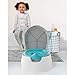 Summer Infant Step Up Seat and Stepstool for Potty Training and Beyond, Easy to Empty and Clean, Space Saving 2-in-1 Solution