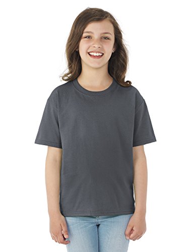 Fruit of the Loom Youth 5 oz. HD Cotton™ T-Shirt L CHARCOAL GREY
