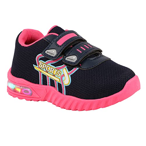 Image of Hunter-4 Multicolor LED Light Slipon Casual,Walking & Running Unisex Shoes for Boys & Girls Suitable on Every Outfit (2 Years-5 Years)(Pack of 1 Pair)