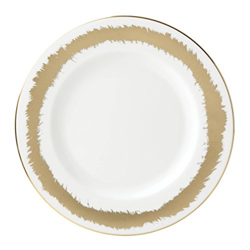 Lenox Prato de salada Radiance casual, 300 g, metálico