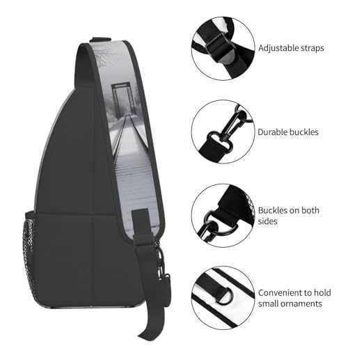 Bolso Sling para Hombre y Mujer Estilo Urbano miniatura 5