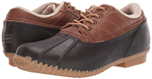 JSport by Jambu Men's Bryson Weather Ready Rain Boot, Brown/Whiskey, 10 M US