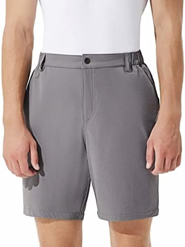 SURFEASY Mens Stretch Golf Shorts Lightweight Quick Dry 9