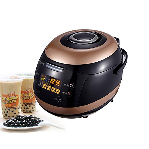 Maryaz Bolla Boba Macchina per il tè al latte, macchina commerciale per la cottura di perle di tapioca, scalda alimenti per panetteria, pasticceria, durevole, fodera da 5 l