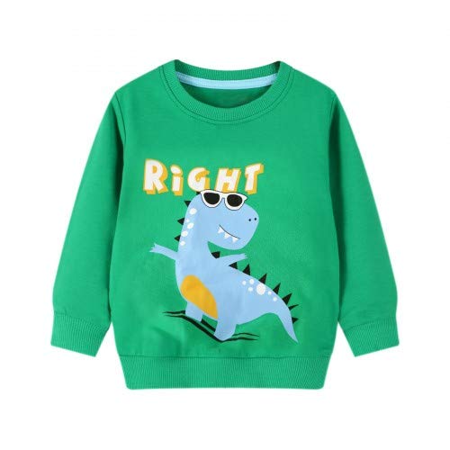 Sudadera unisex con cuello redondo y manga larga de algodón para niños Cover