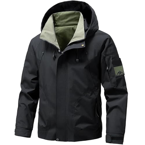 Veste imperméable homme pour rester au sec en randonnée sous la pluie