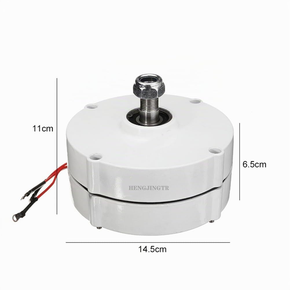 Motor eléctrico portátil de imanes permanentes de 12000W 110V / 220V, generador de levitación magnética DIY AC Alternador Motor de imanes permanentes (con Base)