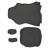 Dioche Capa de Cadeira de Jogo Respirável Com Apoio de Braço Puro Color (Cinza escuro)