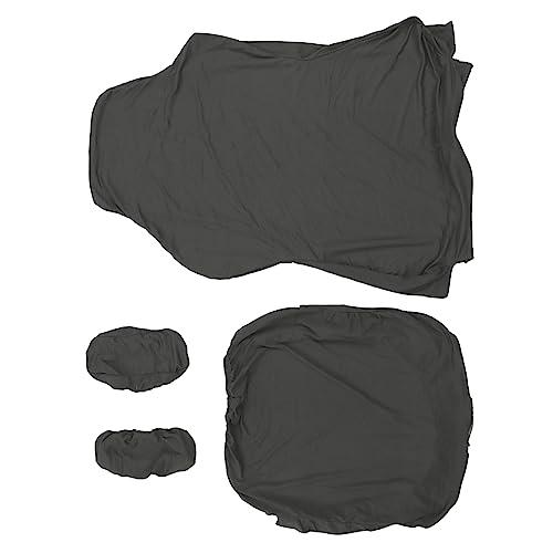 Dioche Capa de Cadeira de Jogo Respirável Com Apoio de Braço Puro Color (Cinza escuro)