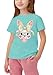 LAZYCHILD Toddler Boys Girls Easter Shirts Kids Baby Bunny T-Shirt Cute Leopard Bunnies Shirt Easter Toddler Graphic Tee