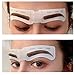 SELF Adhesive Eyebrows Stencil - 26 pcs Pads x 2 Eyebrows Stencil on Every pad. (ONE Style/ Shape)