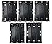 18650 Battery Case Holder, 5 Pack 3 Slots x 3.7V DIY Battery Storage Box, in Parallel Black Plastic Batteries Case with Pin for Soldering 3 x 18650, by Ltvystore