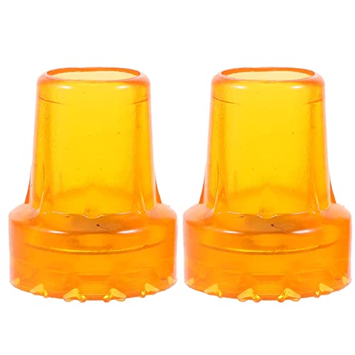 Healvian 2本 松葉杖7チップ7プラスチック7杖7パッド7ウォーキング7ポール7キャップ7交換用7冬7トレッキング7ポール7フット7カバー7ウォーキング7スティック7クッション7松葉杖7アクセサリー77男性用7女性用 19Mm