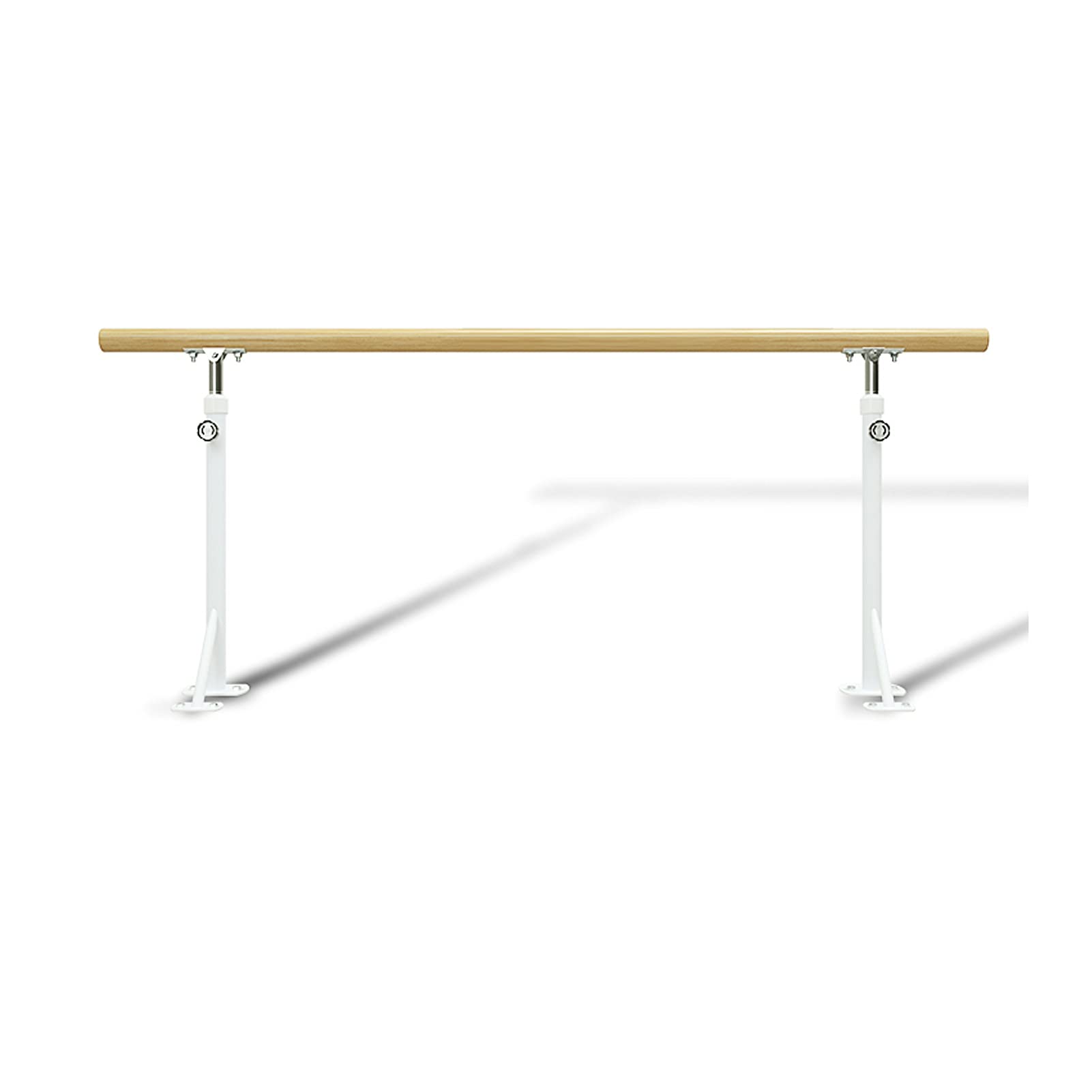 Ballet Barre, Height Adjustable Barre Pole with Non-Slip Feet, Freestanding Dance Exercise Equipment for Home and Studio