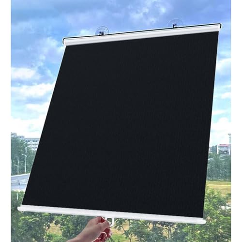 Store Enrouleur Occultant À Ventouse, Rideaux Occultants Sans Perçage, Store À Rouleau Pare-soleil Rétractables, Stores Enrouleurs Pour Fenêtres, Stores Thermiques...