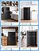 COWSAR 2.5 Cu.Ft Dorm Fridge with Freezer, Double Reversible Door Compact Refrigerator with 2 Removable Shelves, Commercial Drink Fridge for Bedroom, Office, Kitchen, Dorm, Black