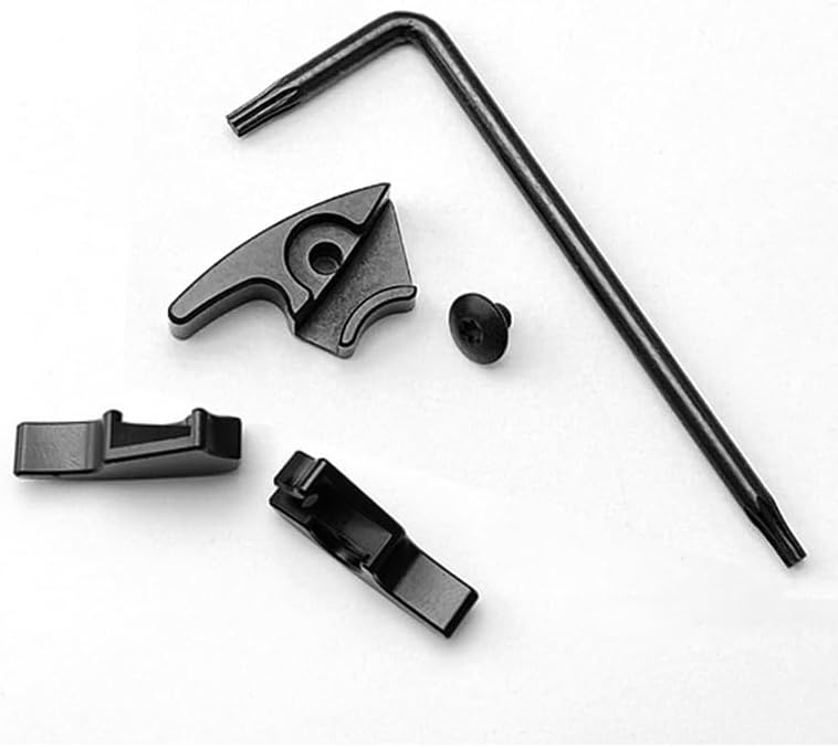 3-Piece Set Quick Deployment Kwik Thumb Stud Screw Fits for Spyderco C85 Yojimbo 2, Aluminum Quick Open Hook