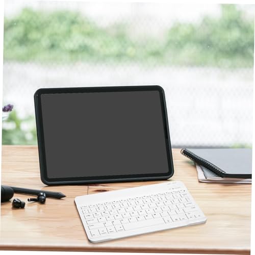 Teclado ratón inalámbrico portátil plástico ergonómico con luces 4