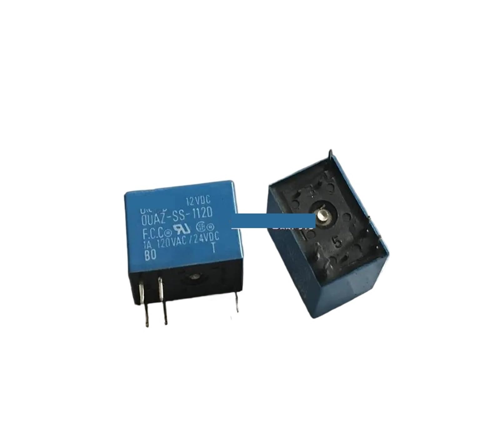 Relais OUAZ-SS-112D 12VDC 5 pins composant électronique PCB