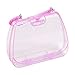 Produktbild Qianyou Schmuckschatulle für Mädchen, Rosa Kinder Handtasche Aufbewahrungsbox Plastik Transparent Schmuckbox für Haarspange/Haarring/Ohrringe/Halskette Süß Spielzeug Geschenk (Groß)