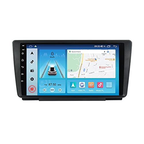 Autoradio Bluetooth Skoda Octavia 2008-2013 double din Android 11 avec grand écran 9 pouces
