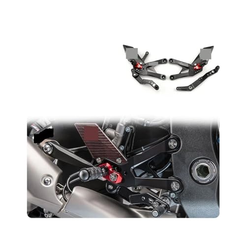 Levier vitesse moto YZF-R1 2015-2024 commandez vos commandes reculées ajustables - 2