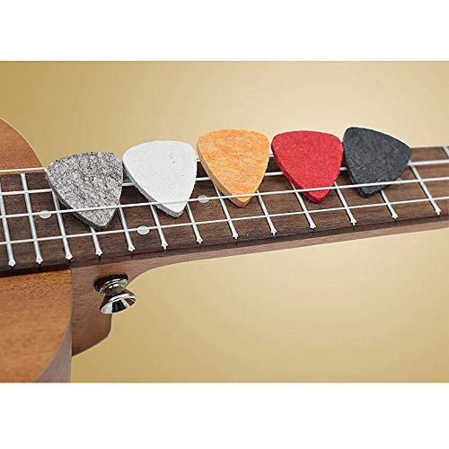 MINGZE Lot de 15 médiators en feutre, légers en feutre pour guitare acoustique basse électrique ukulélé médium lourd… - Les Beatles, Paul McCartney, John Lennon, RIngo Starr, George Harrison MINGZE Lot de 15 médiators en feutre, légers en feutre pour guitare acoustique basse électrique ukulélé médium lourd… – Image 4