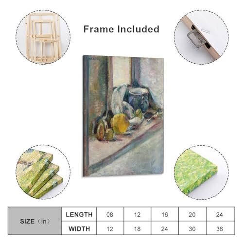 Matisse Pot bleu et citron poster toile pour masquer un mur vide - 2