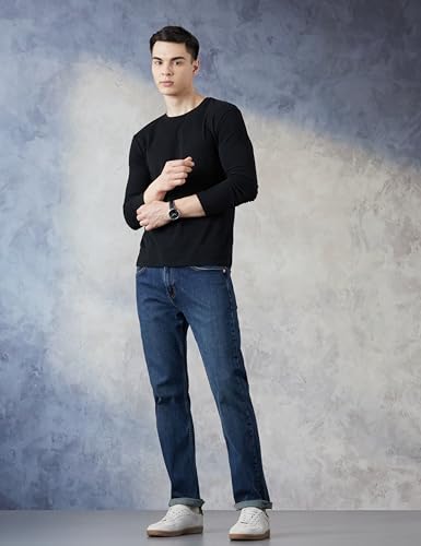Image of Levi's Men's 505 Straight Fit Mid Rise Jeans